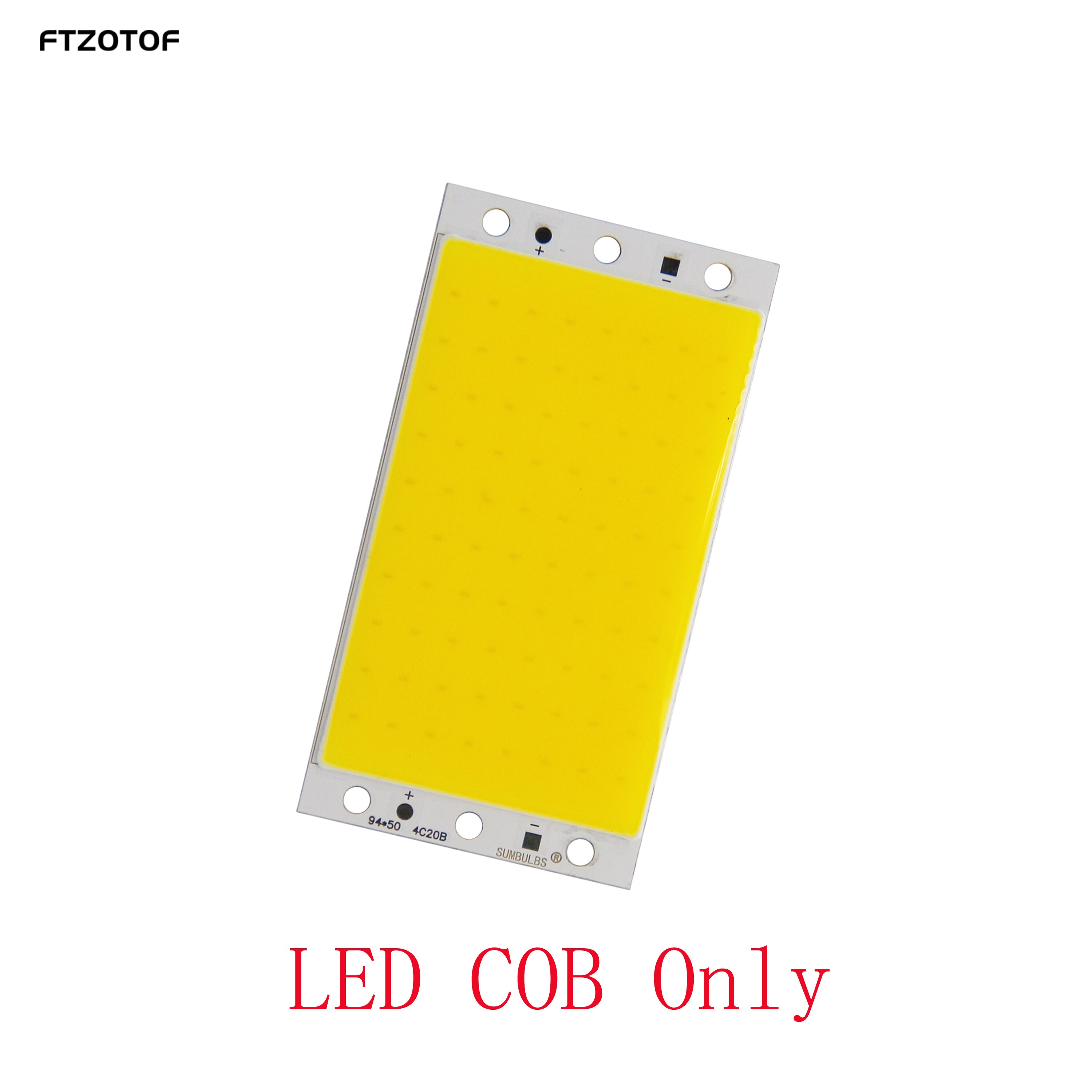 

ftzotof COB светодиодная панель 9450 теплый белый