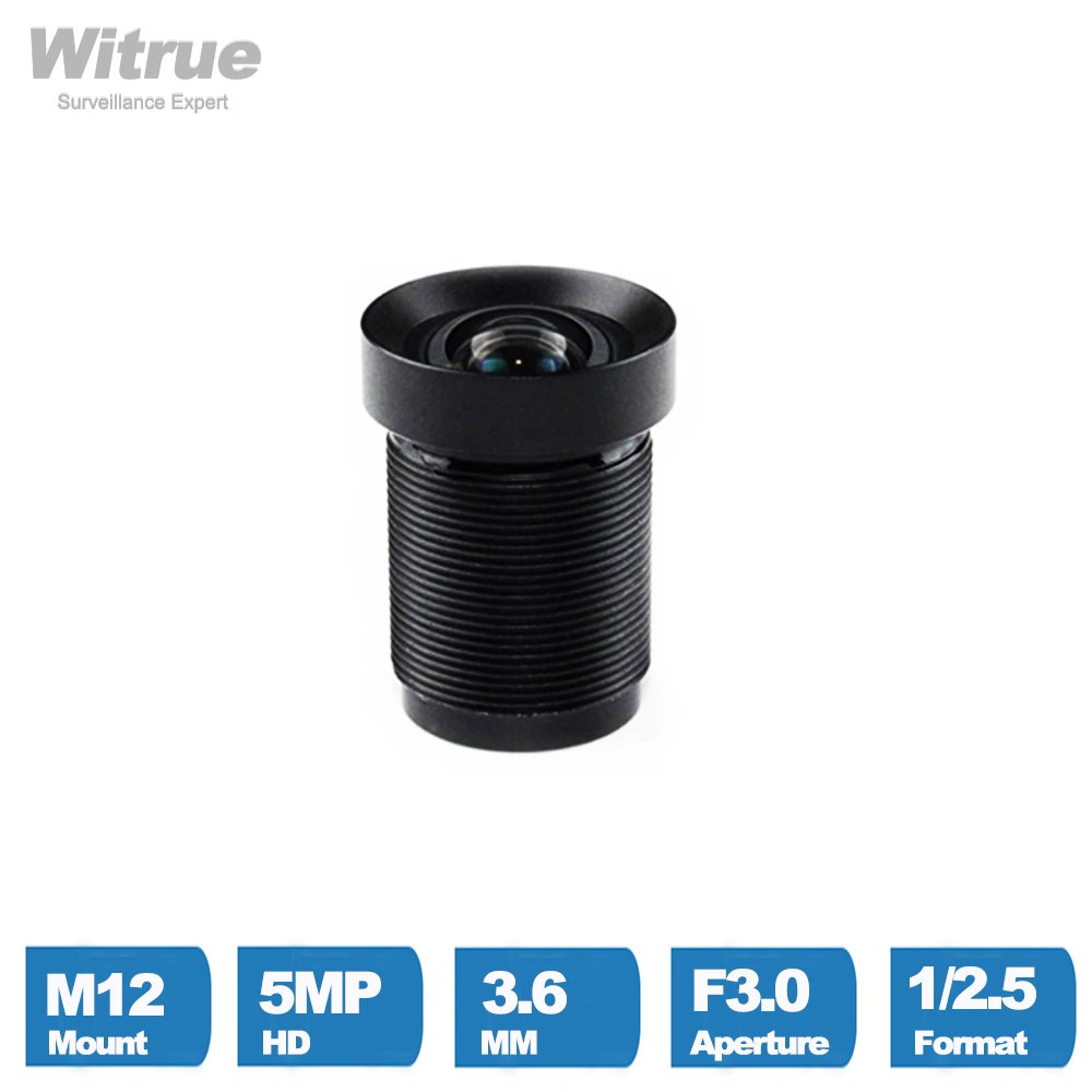 

Объектив Witrue Distortion Free 5Мп 3,6 мм