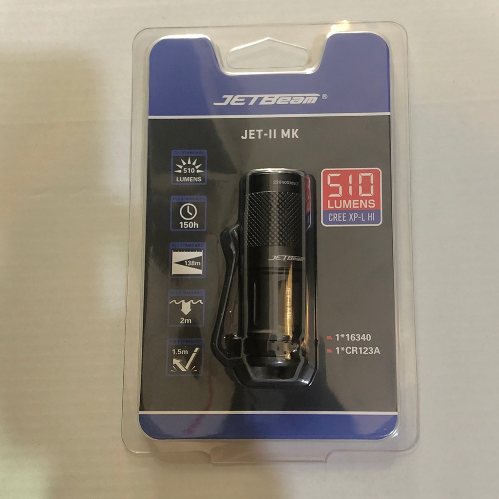

JETBeam II MK II-MK мини фонарик
