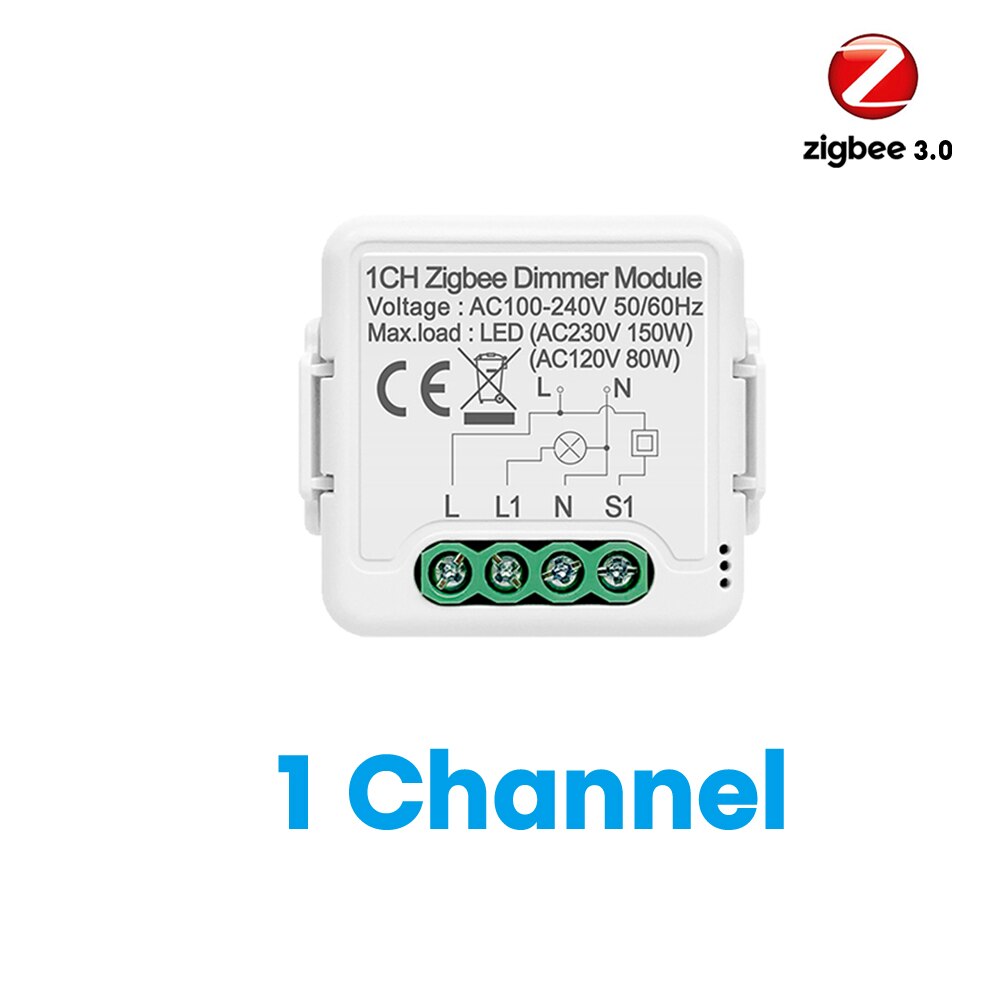 

Tuya Smart Life Zigbee Диммерный модуль 220В