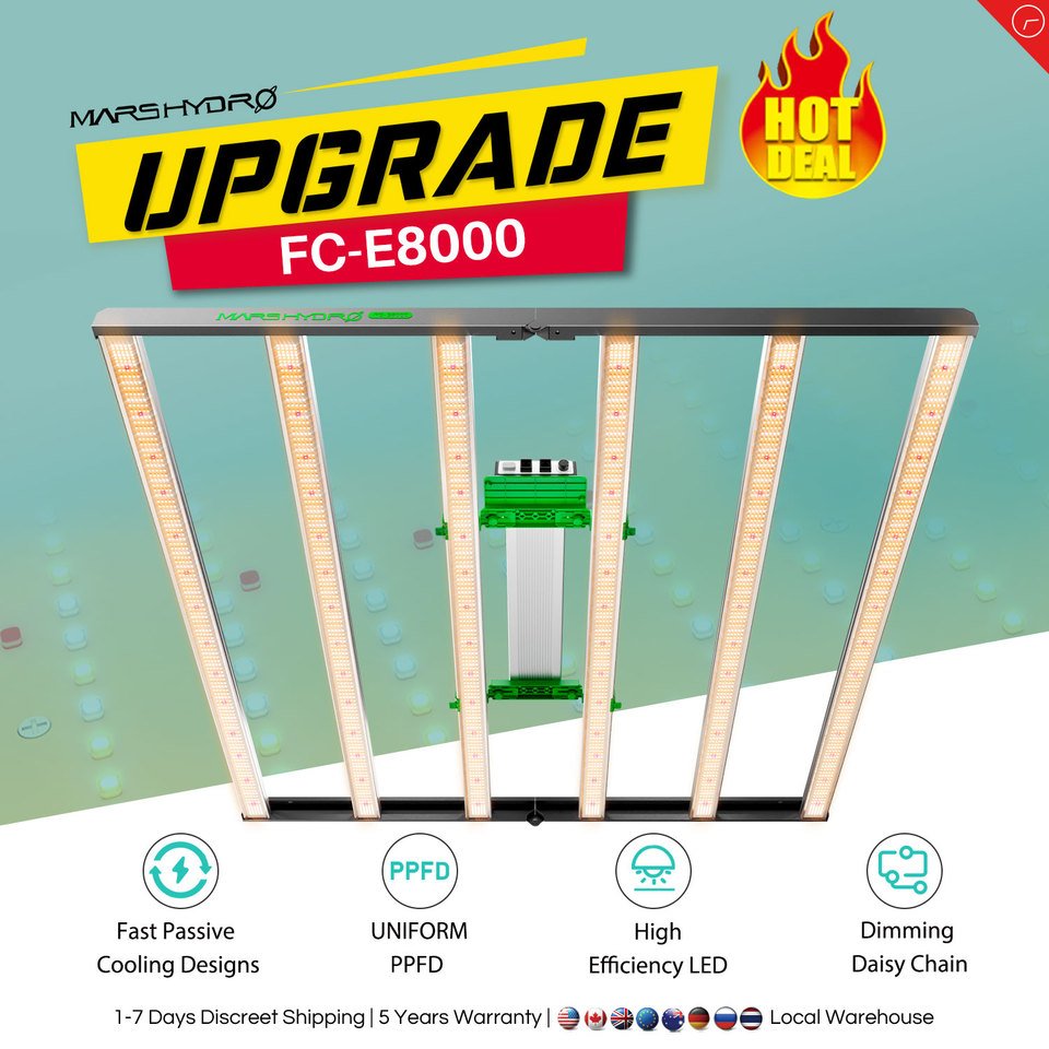 

Умная фитолампа MarsHydro FC-E8000 800 Вт