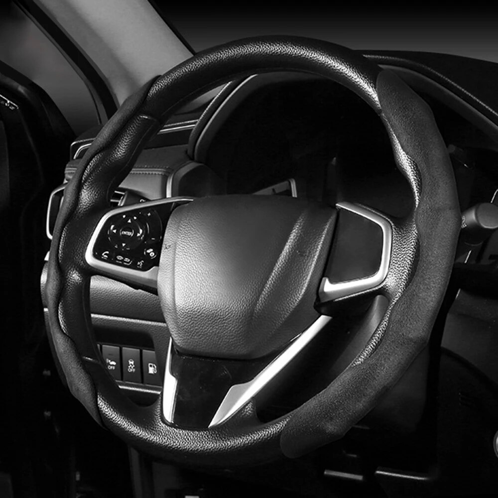 

Противоскользящий защитный чехол на руль автомобиля для Kia Rio 3 4 K2 K3 X-Line, меховой МАТЕРИАЛ, чехол-усилитель колеса, автомобильные аксессуары