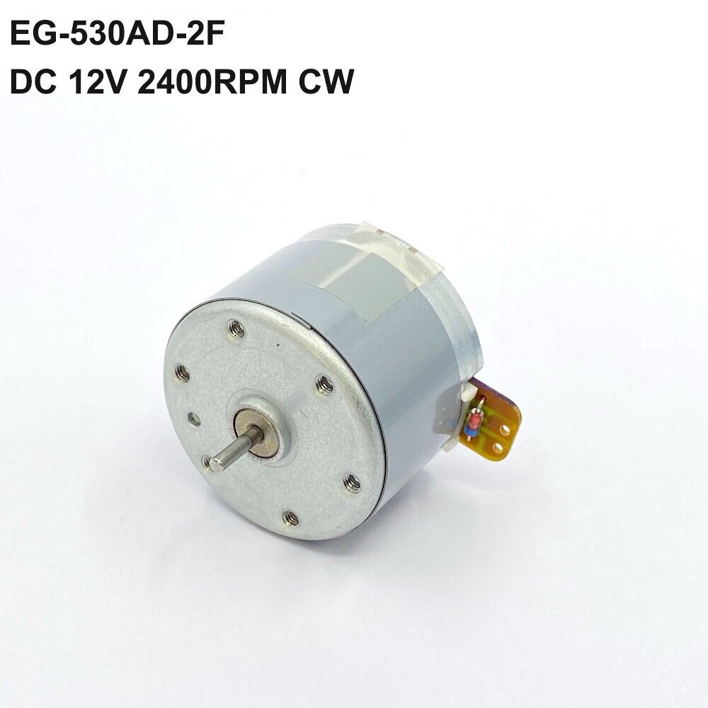 

35mm Minebea-Matsushita MMI-6S2R1KC EG-530AD-2F Motor DC 12V 2400RPM CW Capstan Tape Deck Audio Electric Motor