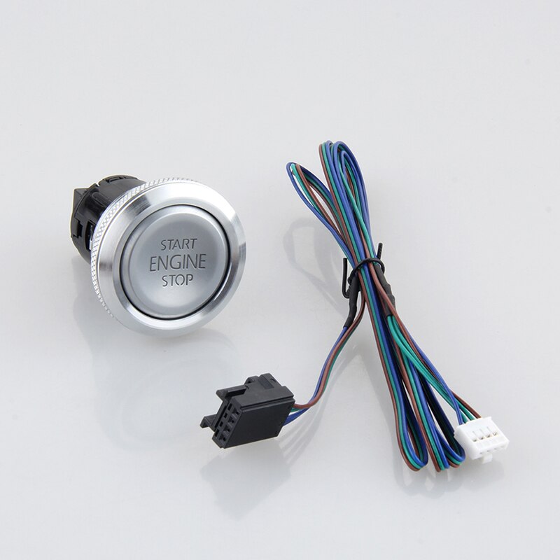 

EASYGUARD Замена кнопки старт стоп для ec002 серии серебряный P3 стиль, красный светильник