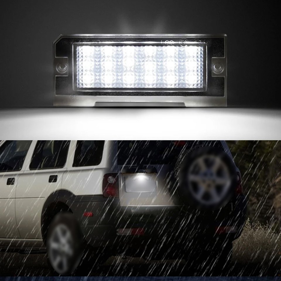 

Автомобильный идентификатор для номерного знака Φ для Land Rover Freelander 1 1998-2006 Φ XFC100540 Xenon White Φ