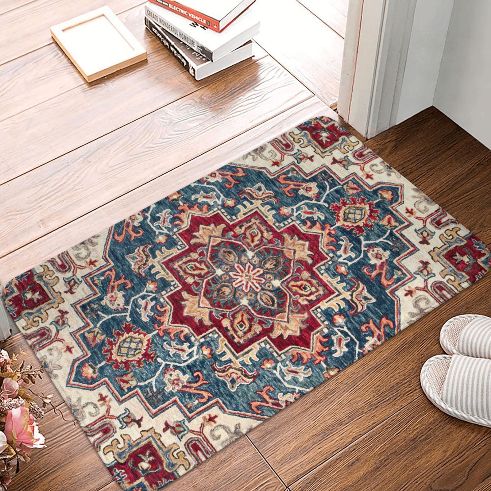 

Замшевые антискользящие коврики 40x60/50x80 см