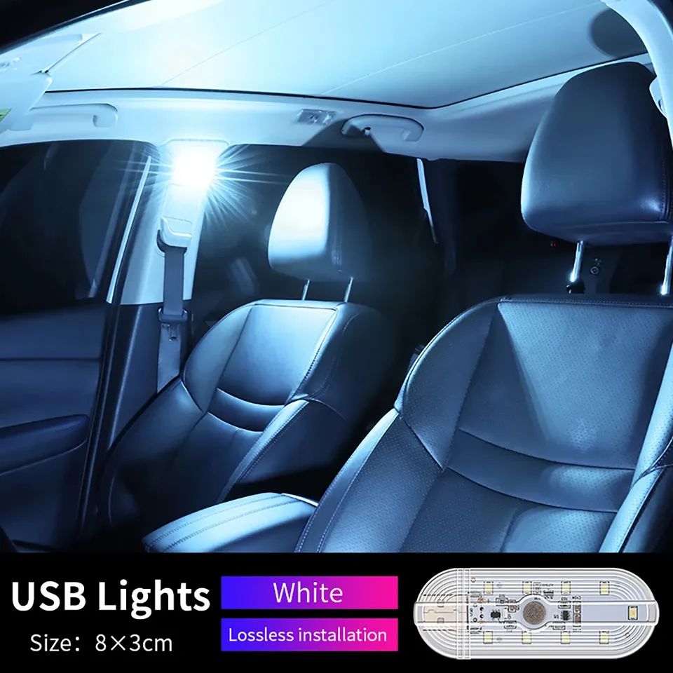 

Сенсорный фонарь, USB-датчик 9SMD, перезаряжаемый сенсорный фонарь, мини-атмосфера, фонарь для автомобиля, фонарь, ночник, 1 шт.