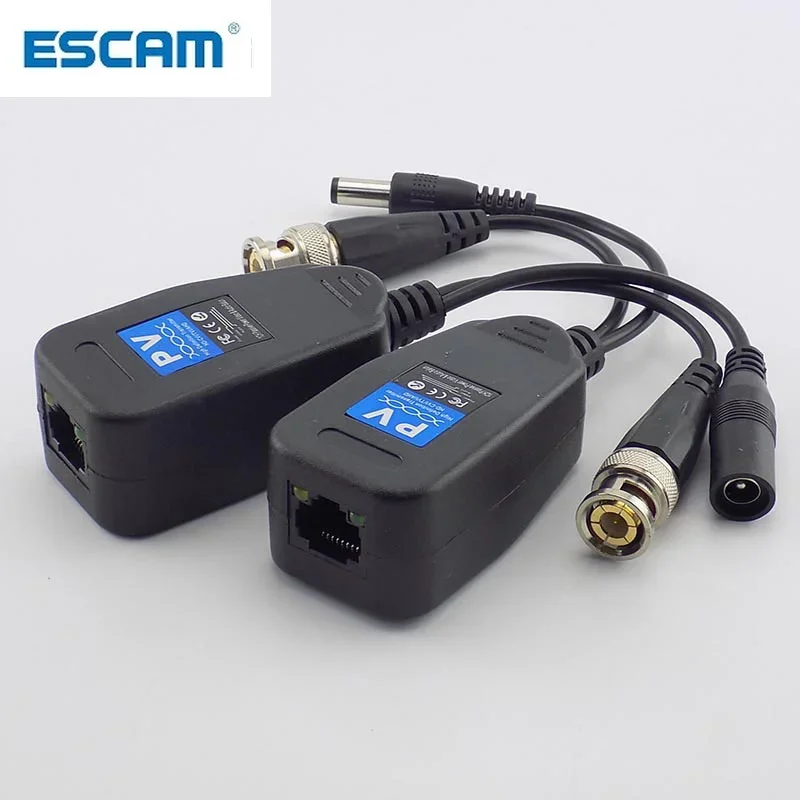 

ANPWOO Пассивный BNC Power Video Balun для видеонаблюдения