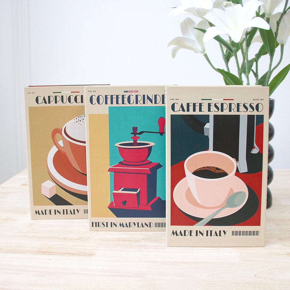 

Декоративные книги из бумаги, 3 шт