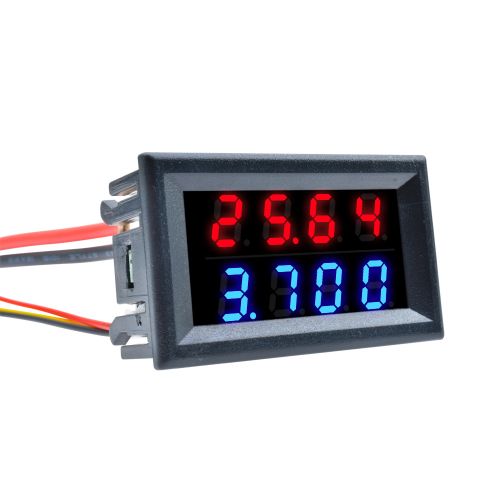 

Gaqqee Цифровой вольтметр постоянного тока 500В 10А