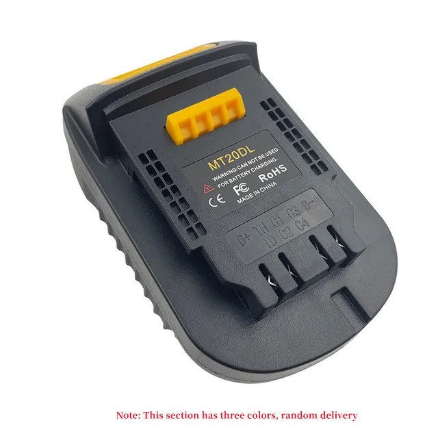 

Адаптер MT20DL для аккумуляторов Makita к инструментам Dewalt