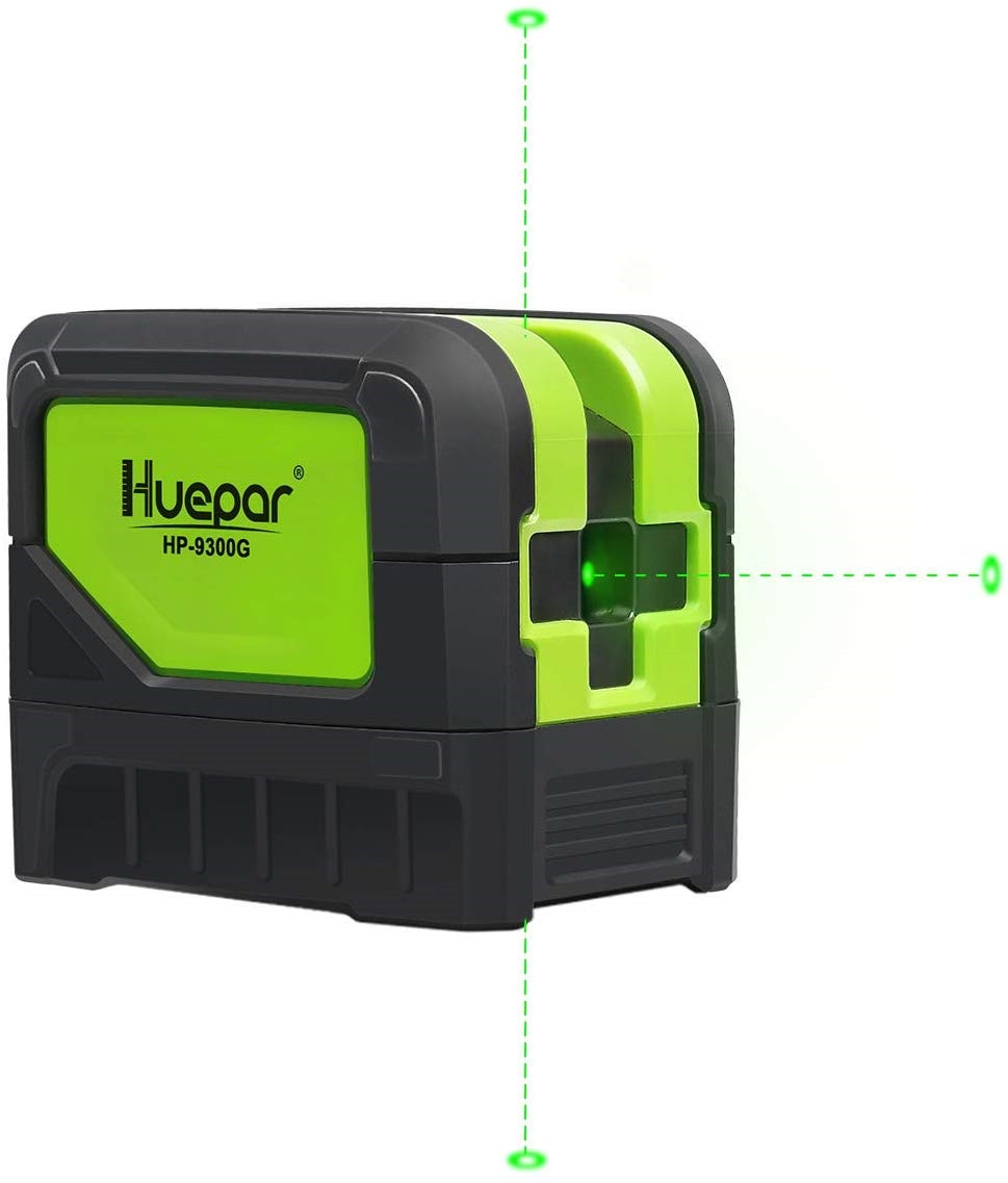 

Huepar 9300G Зеленый лазерный уровень 3 точки