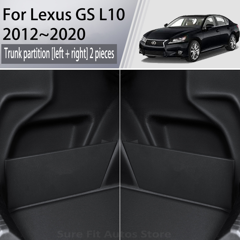 

Для Lexus GS L10 2012 ~ 2020 2015 2018 MK4 перегородка для хранения багажника автомобиля, многофункциональный ящик для хранения, аксессуары для салона автомобиля, инструменты