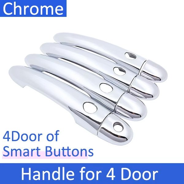 

Car Door Handle Cover Trim For Renault Kangoo 2 MK2 FC FW 2007~2020 Exterior External Protective Accessories Decorate Stickers