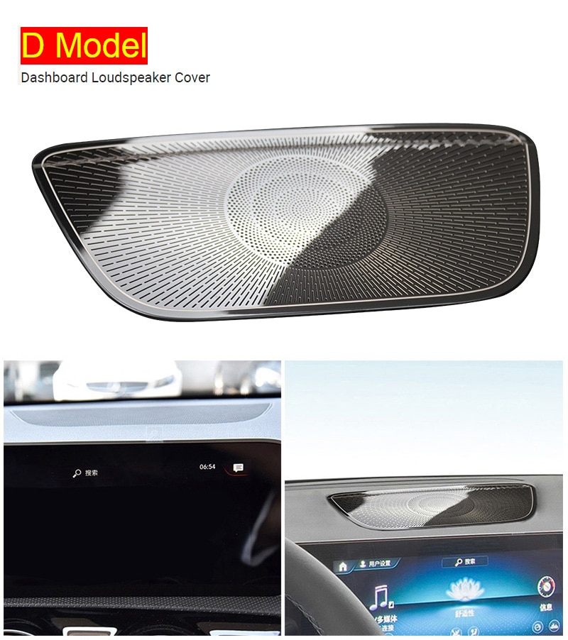 

Автомобильный Стайлинг аудио динамик для Mercedes Benz CLA C118 W118 A класс W177 V177 панель громкоговорителя крышка наклейка отделка Аксессуары