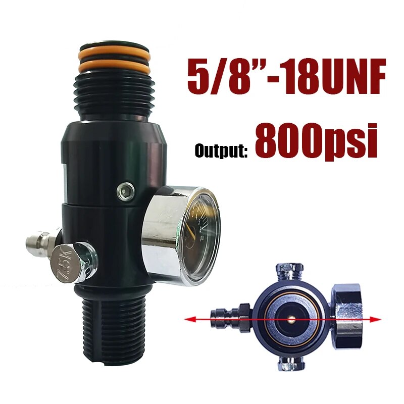 

HPA Регулятор давления для баллонов 4500psi