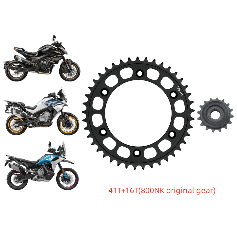 

Для CFMOTO 800NK 800MT большие и маленькие звездочки, цепные пластины, зубчатые диски, маховики CF800-5-7, аксессуары для мотоциклов
