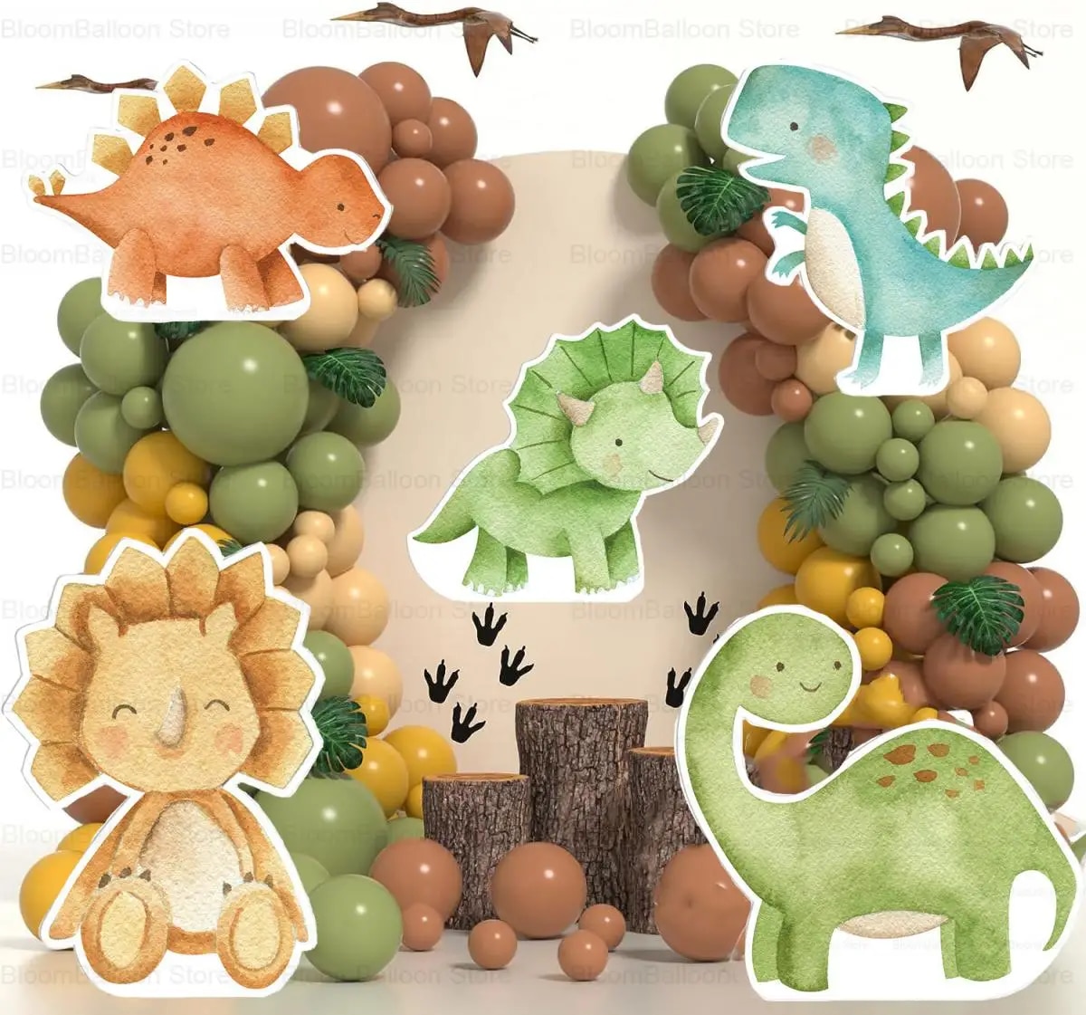 

Динозавры KT доска для декора MicroPlush
