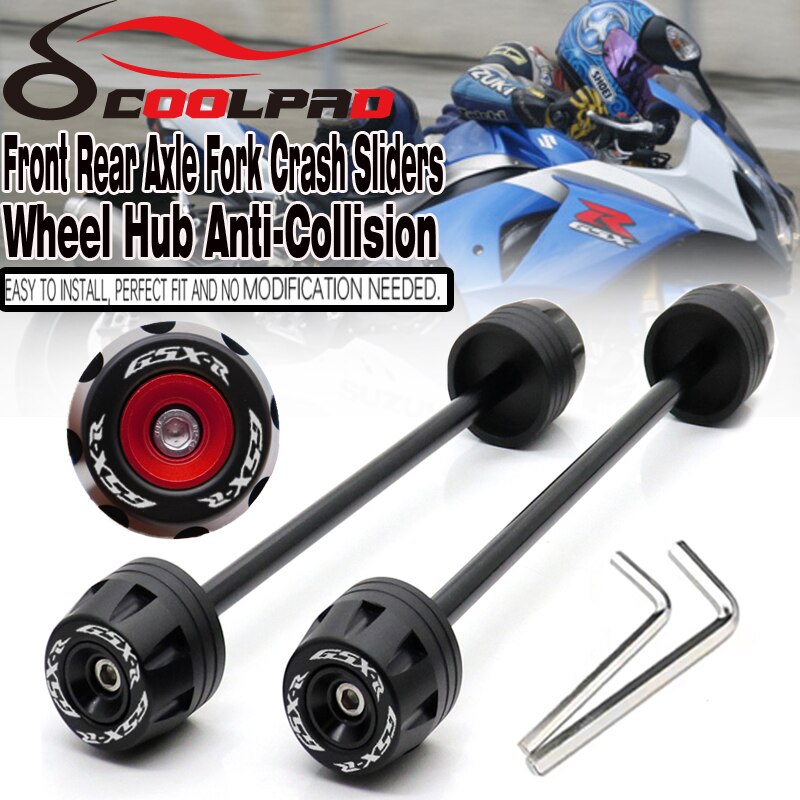 

Задняя передняя ось, вилка, Слайдеры для SUZUKI GSXR1000 GSX-R1000 2001-2020 2010 L4 L6, защита колес мотоцикла GSXR 1000 K8
