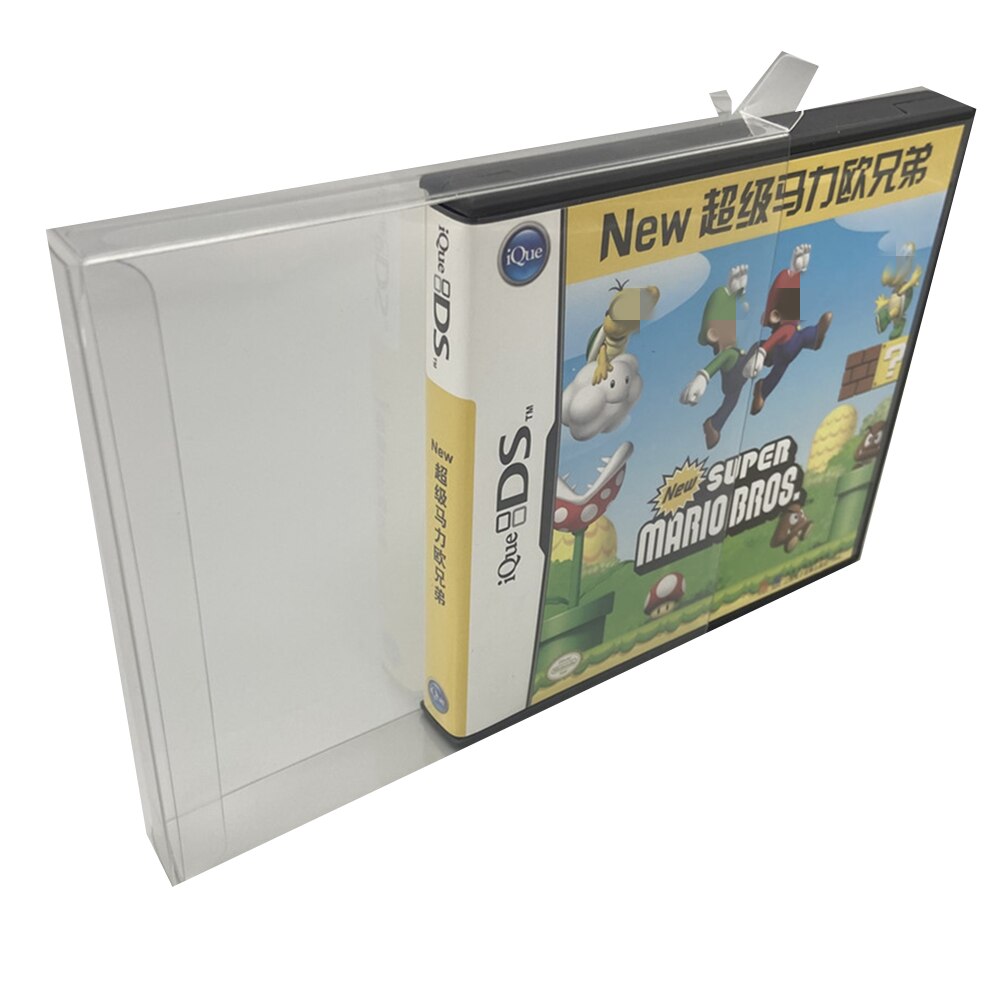 

Прозрачная коробка для хранения для Nintendo DS/NDS, коробка для сбора игр, коробка для хранения коллекций, четкий дисплей