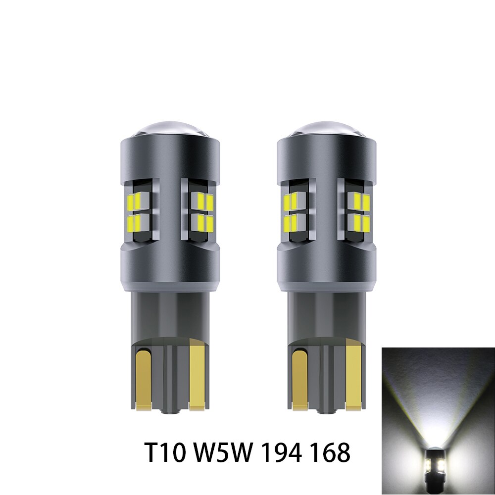

2 шт. супер яркий T10 LED W5W салон автомобиля огни Canbus без ошибок 6000 К белый 12 В лампы номерного знака зеркальная лампа янтарный ледяной синий