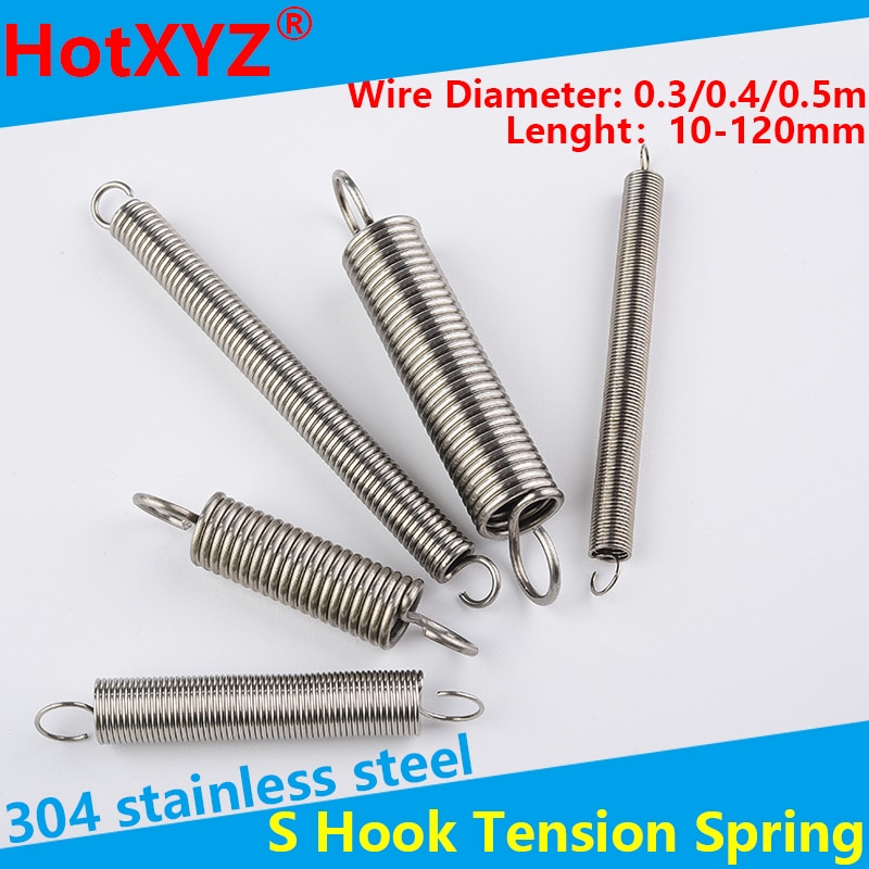 

Натяжная пружина HotXYZ из нержавеющей стали 304 d 0.3/0.4/0.5 мм