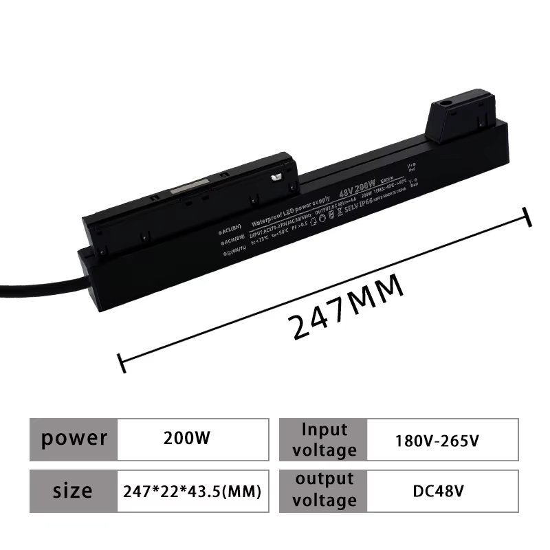 

Однофазный водонепроницаемый трансформатор 220V - 48V 100W/200W