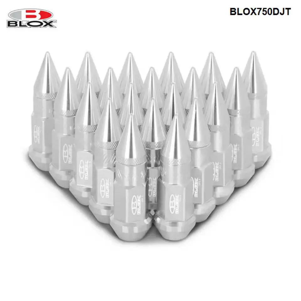 

20 шт./компл. Blox Racing Jdm стиль 50 мм алюминиевые удлиненные гайки тюнера с шипом для колесных дисков M12X1.25/M12X1.5 BLOX750DJT