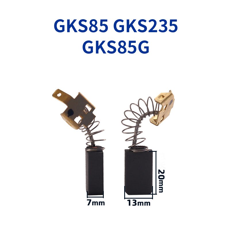 

Оригинальная Угольная щетка для циркулярной пилы Bosch GKS85 GKS85G GKS235, направляемая пила, Угольная щетка, аксессуары 7x13x20 мм