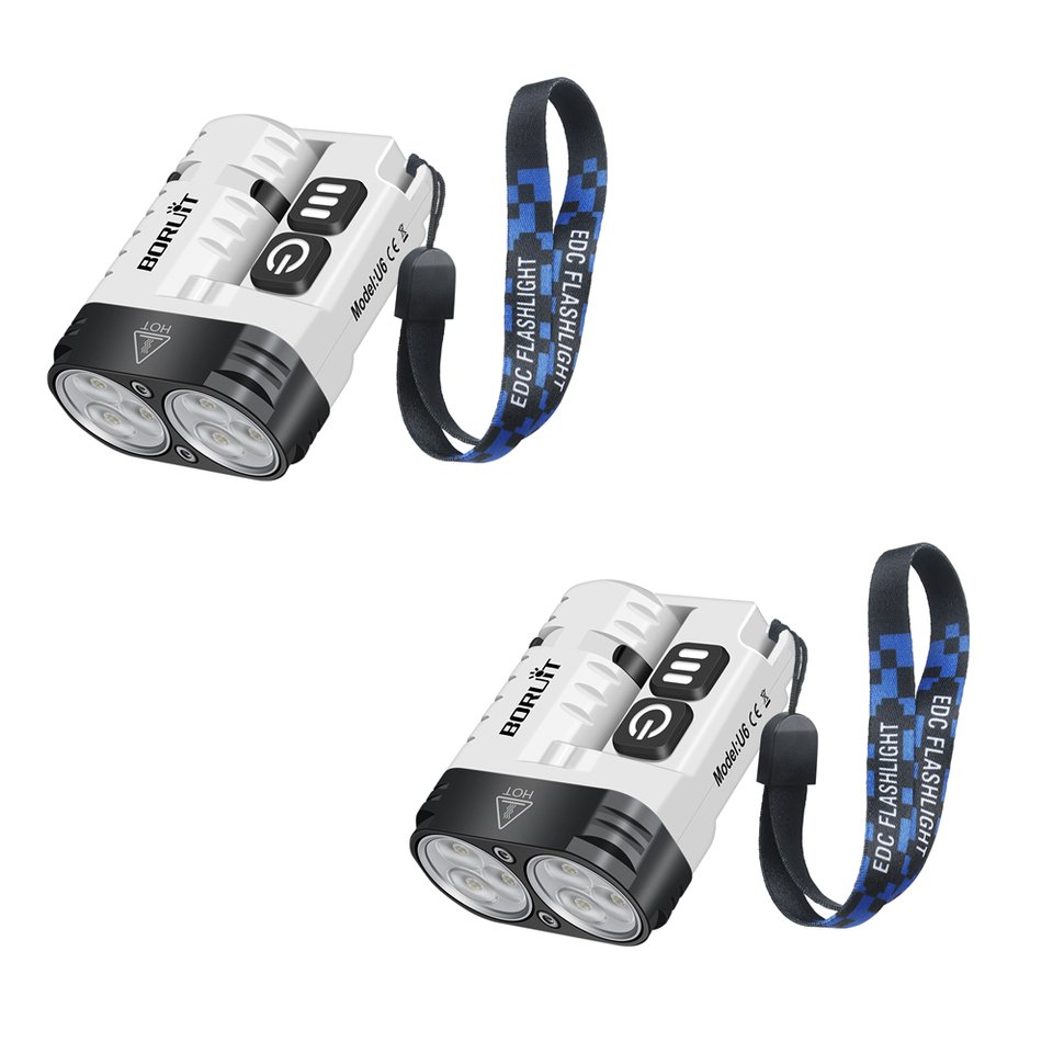 

BORUiT U6 SST20 белый фонарик