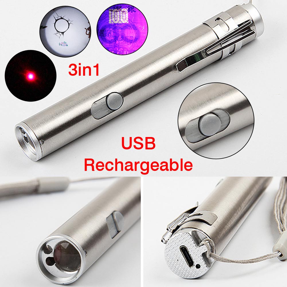 

USB перезаряжаемый многофункциональный фонарик enjoydeal