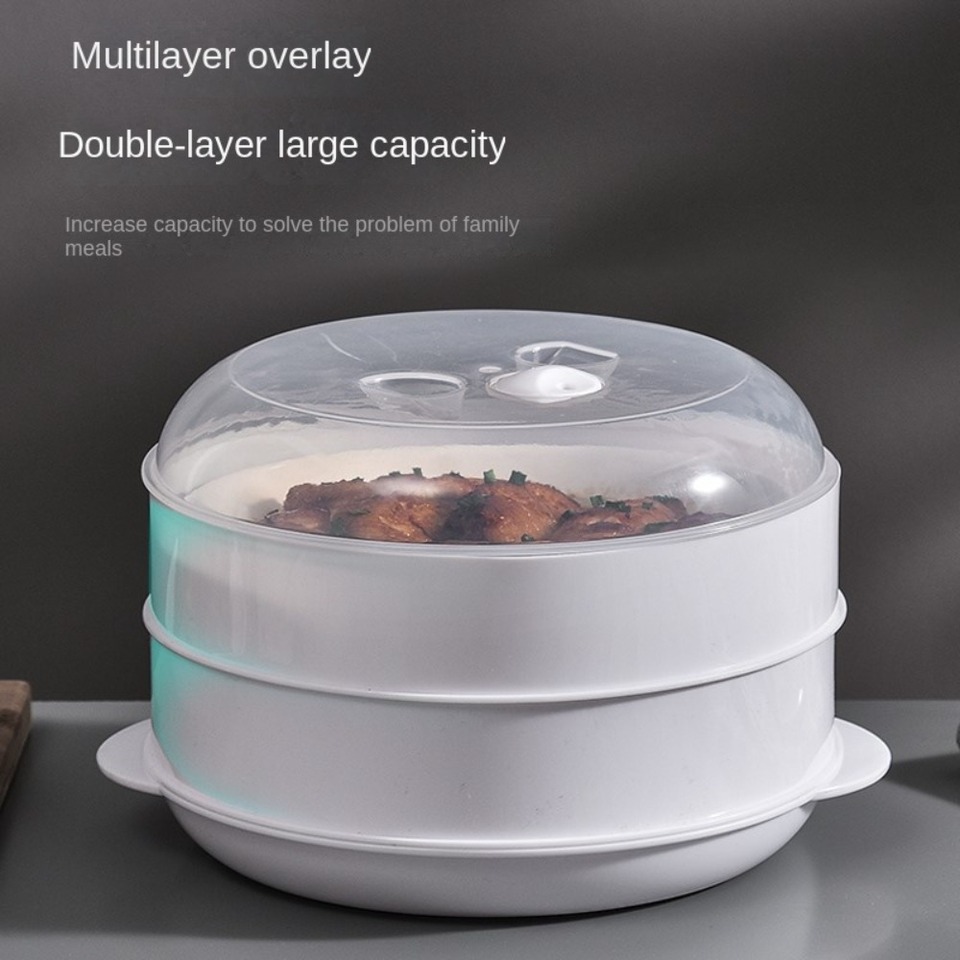 

Белая пластиковая пароварка Oven Steamer