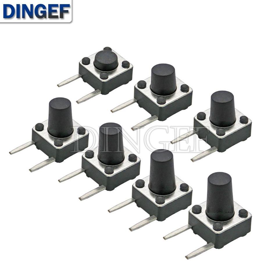 

Боковые тактовые микропереключатели DNIGEF 50 шт черный