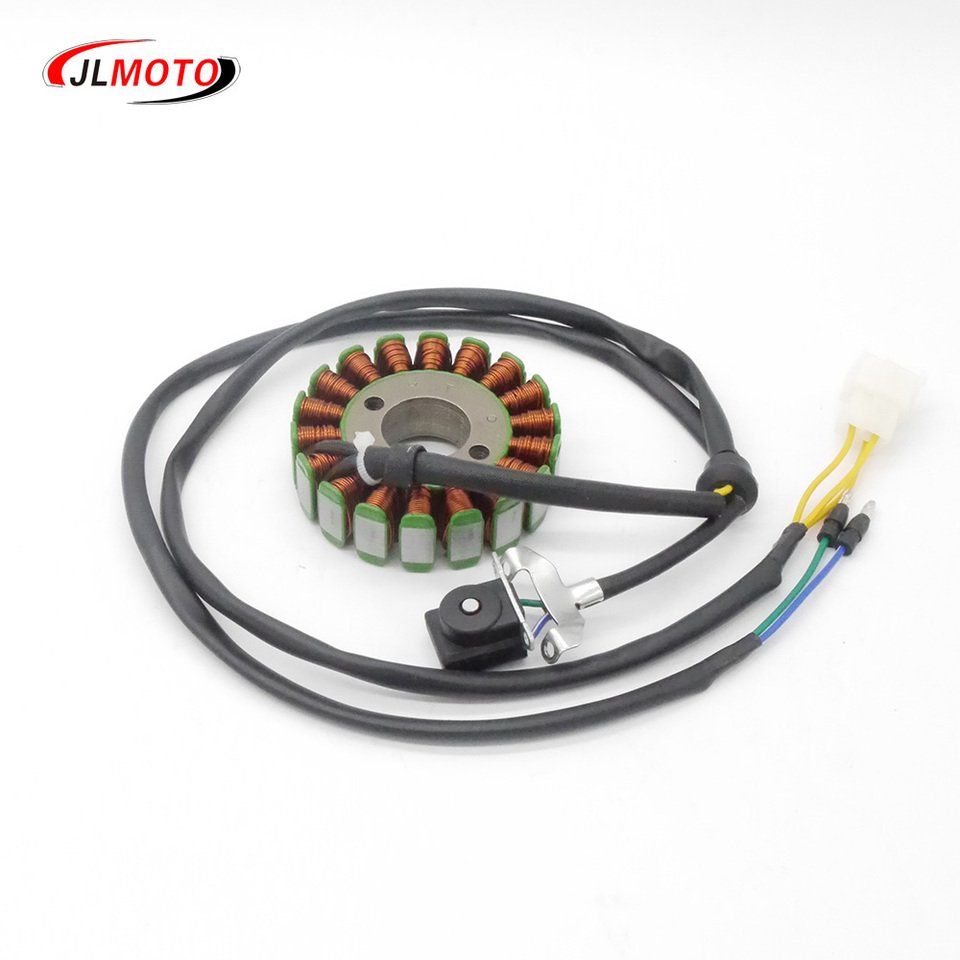 

Катушка статора магнитного генератора для двигателя LC172MM/170MM Loncin CB 250cc Mikilon B Jinling JLA-21B 923 250cc ATV XMOTO