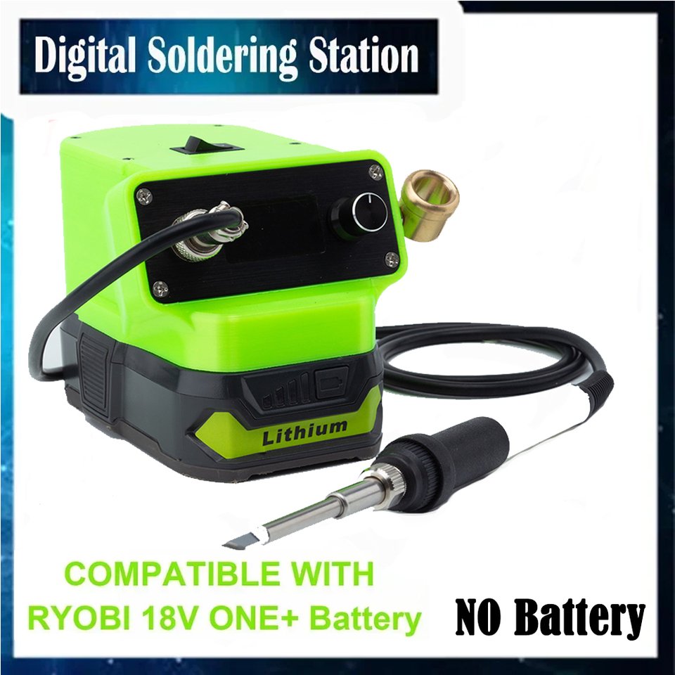 

Цифровая паяльная станция T12 OLED для RYOBI One+