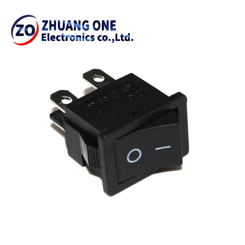 

Переключатели ZHUANG One KCD1-104 черного цвета
