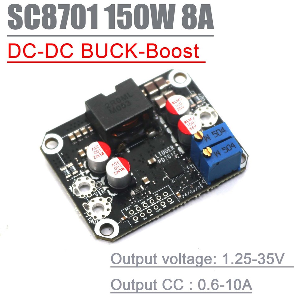 

Dykbcells SC8701 150W 8A DC-DC Преобразователь напряжения