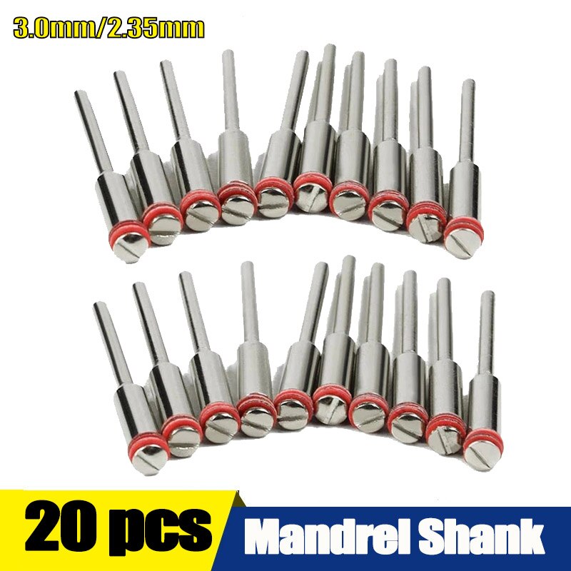 

Комплект 20 шт. держателей для Dremel 2,35/3,0 мм