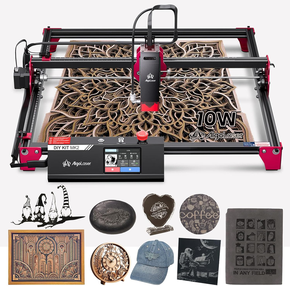 

AlgoLaser DIY KIT лазерный гравировальный принтер для дерева