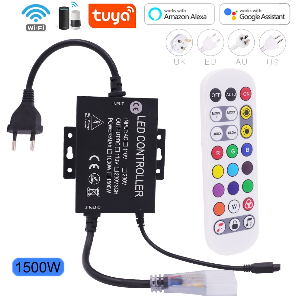 

XUNATA Tuya WiFi RGB Контроллер 220В