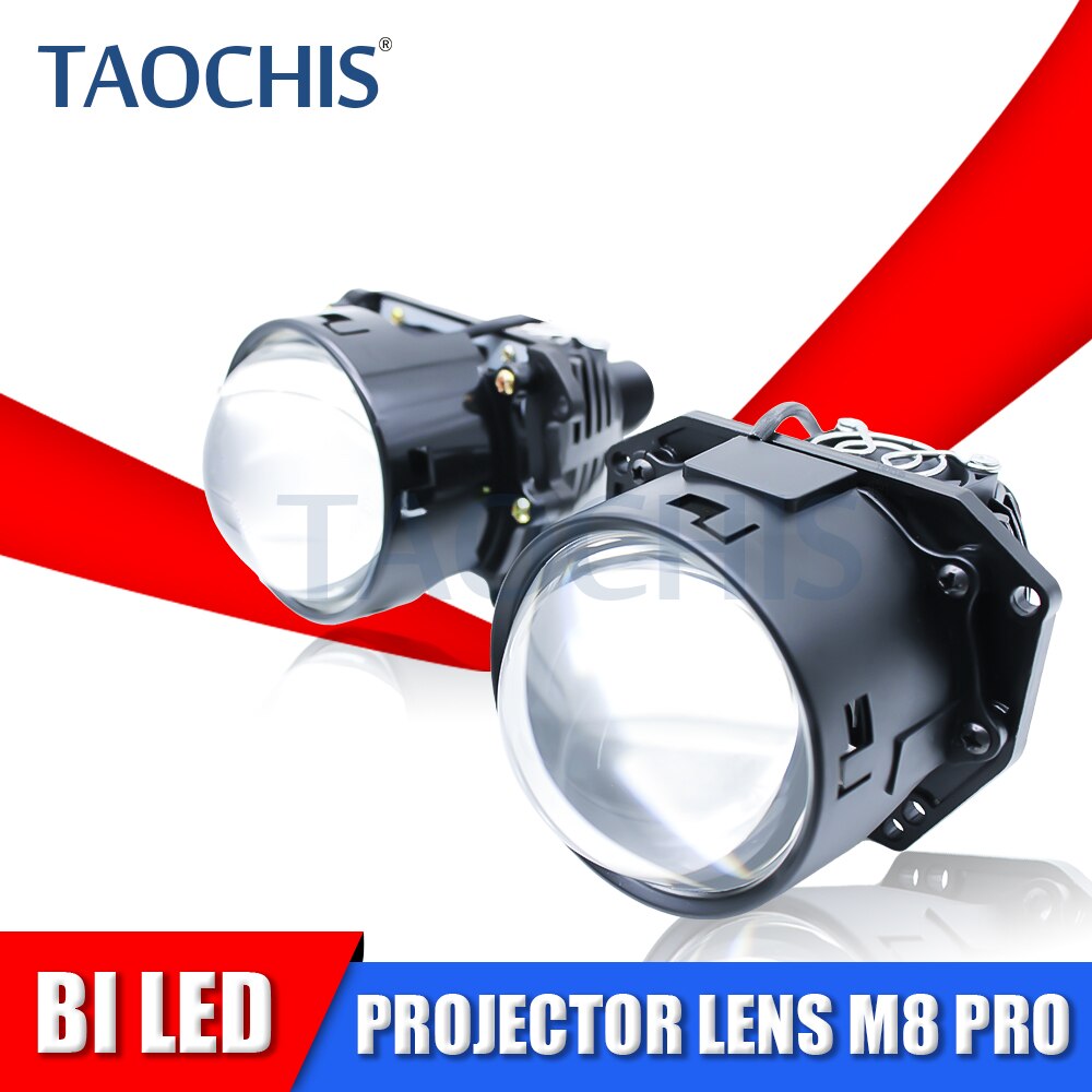 

TAOCHIS A3+ A3 MAX M8 M8 PRO BILED-объектив для проектора 6000K 3,0 дюйма HELLA 3R дальнего света ближнего света для обновления CarLight Модернизированные огни