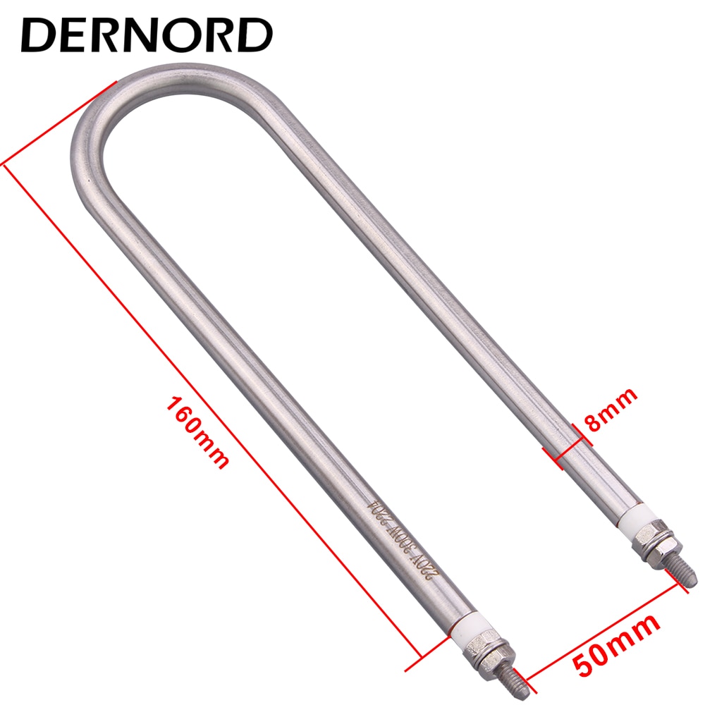 

Нагревательный элемент DERNORD трубчатый 220В 300/500/600/1000 Вт