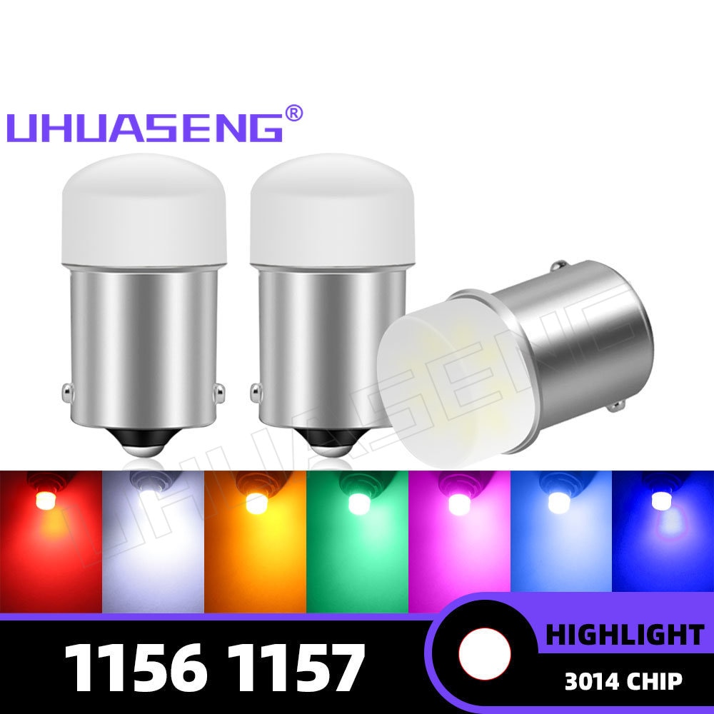 

UHUASENG 2 шт. 12 В 24 В 1156 светодиодный стробоскоп 1157 вспышка красный BA15S BAY15D автомобильный фонарь P21W P21/5W R5W лампа тормоза обратный сигнальная лампа грузовика