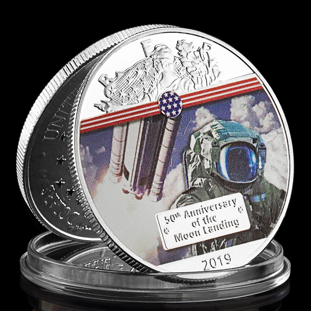 

Памятная монета Apollo 11