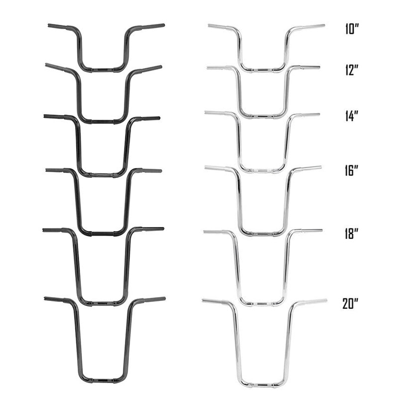

Мотоциклетная вешалка для руля, 10 "12" 14 "16" 18 "20" Rise 1,25 "Ape, для Harley Sportster FLST FXST