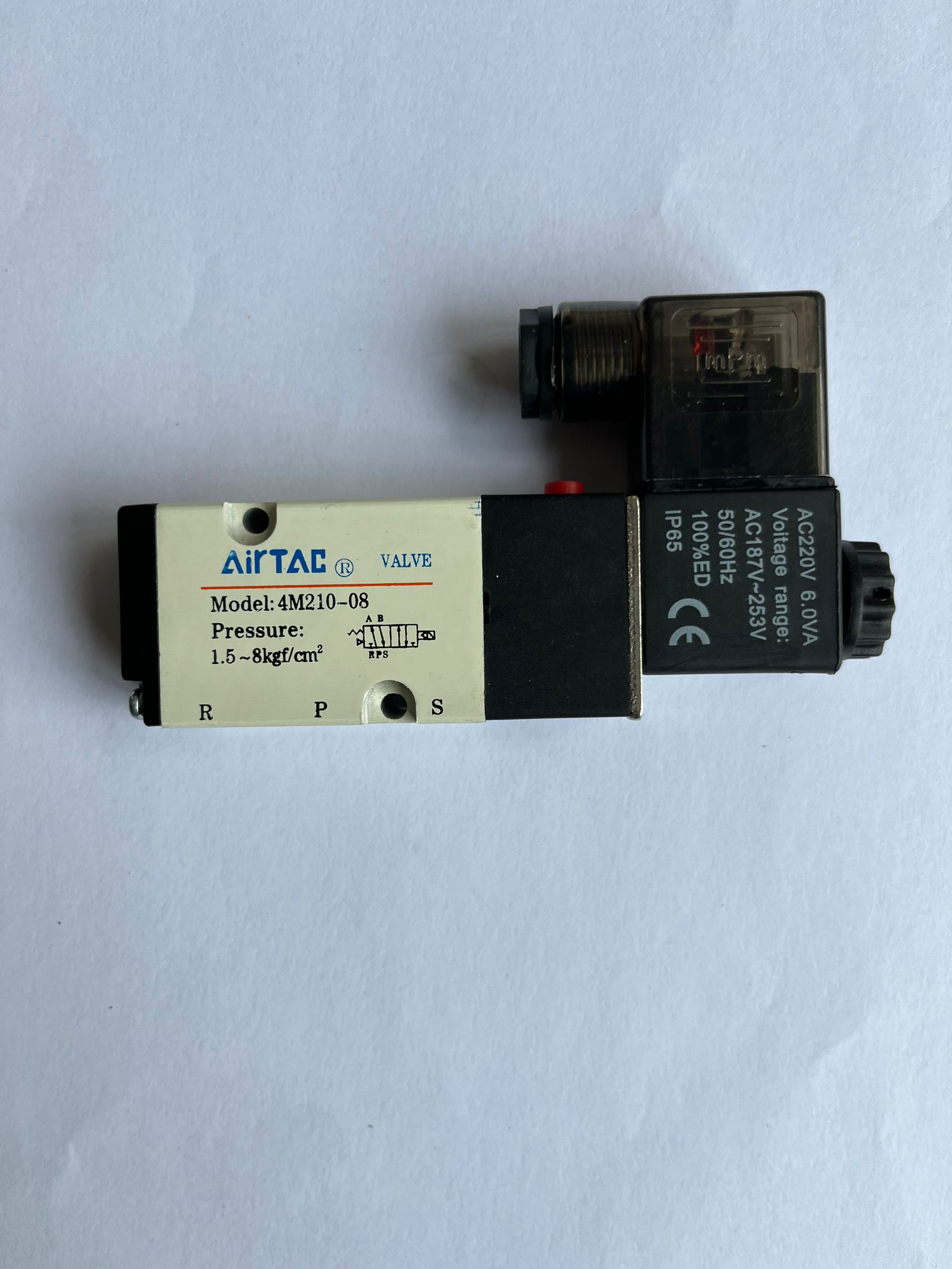 

4M210-08 пневматические СОЛЕНОИДНЫЕ клапаны Namur 1/4 ''DC 12V 24V AC 110V 220V 2-позиционные 5-портовые пластины монтажный регулирующий клапан