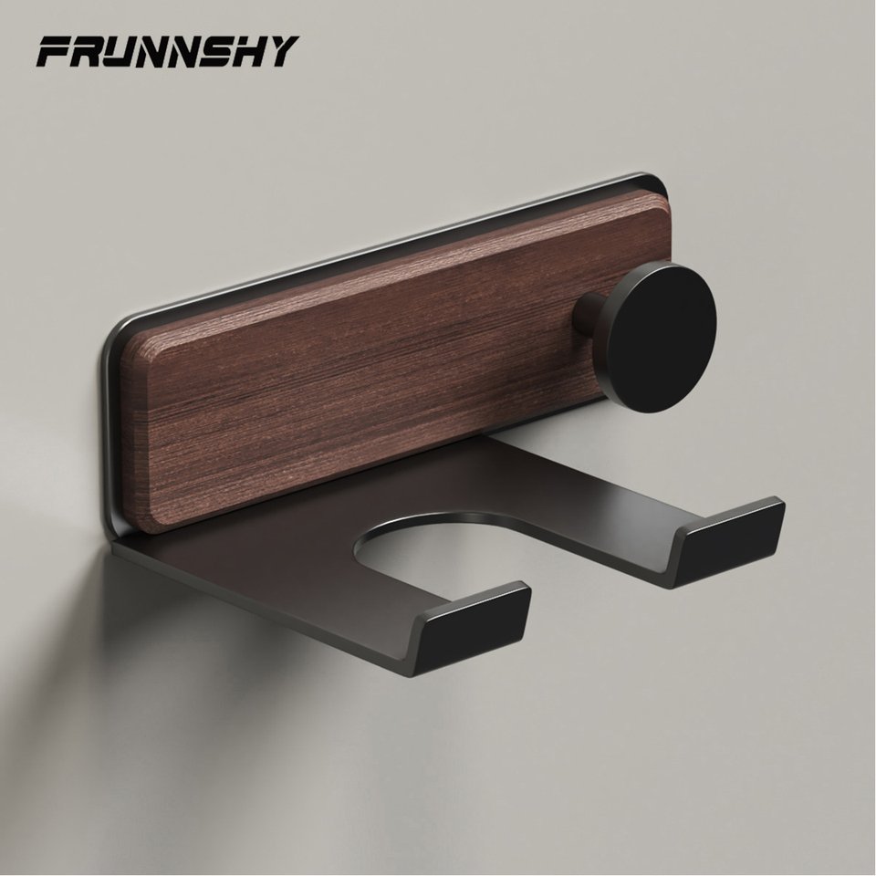 

Подставка для фена FRUNNSHY из орехового дерева