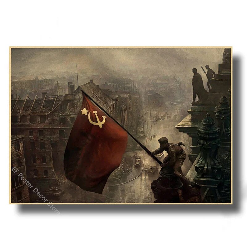 

Плакат "Знаменитости Сталин Маркс Ленин", крафт-бумага