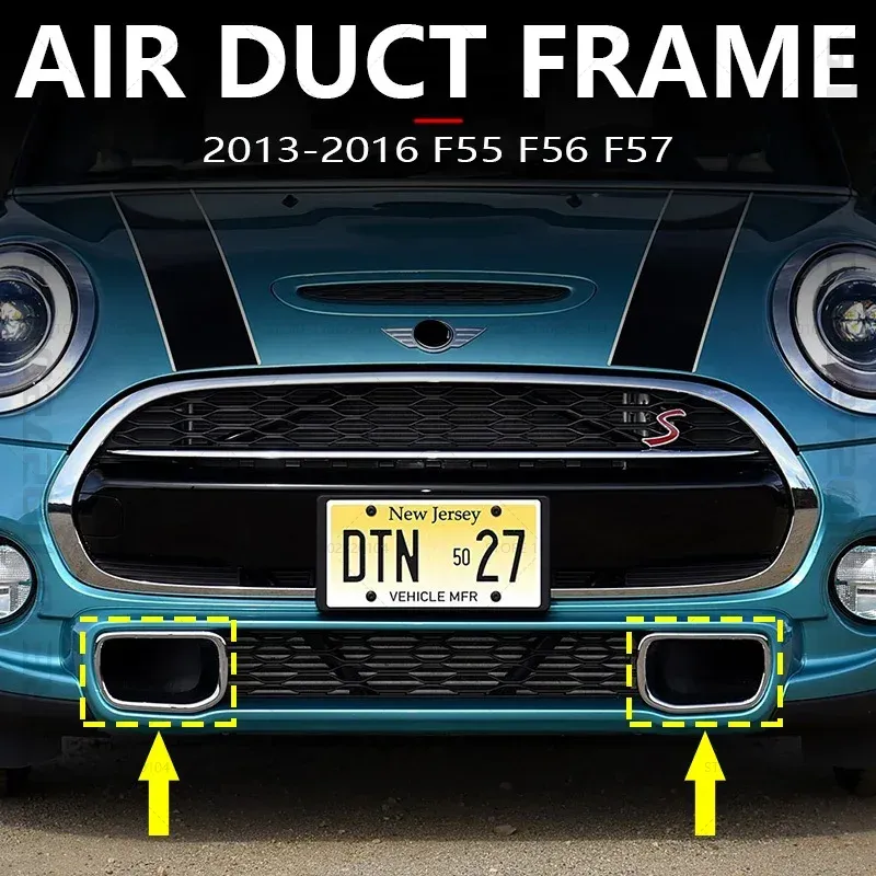 

Для 2013-2016 F55 F56 F57 BMW MINI Cooper крышка переднего бампера рама воздуховода 51117337809 51117337810 51117337811 51117337812