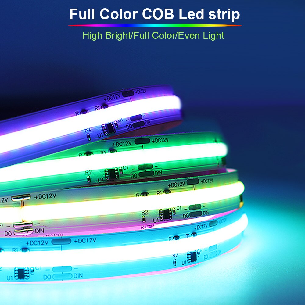 

TNALANT Светодиодная лента Dream Color COB 720 светодиодов/м